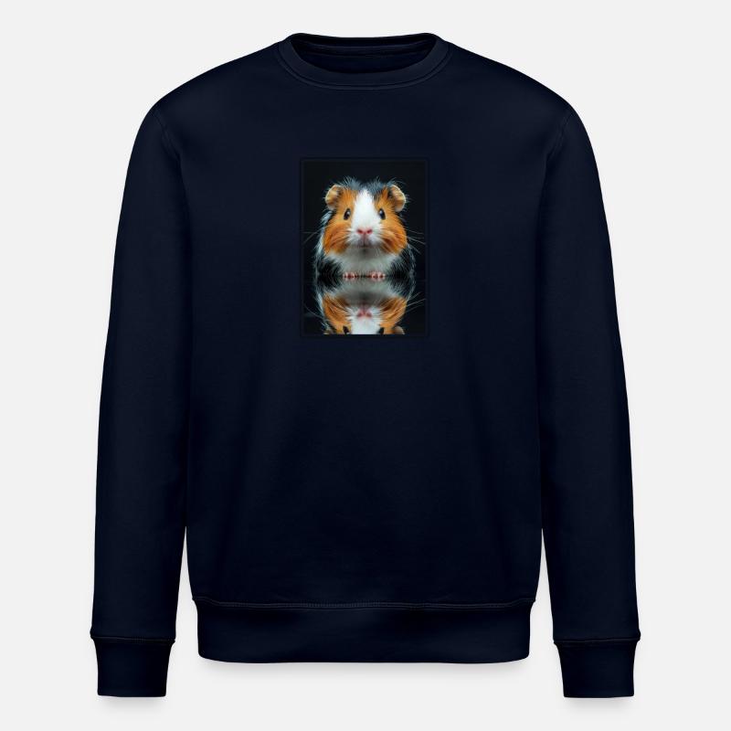 Meerschweinchen - Stanley/Stella Unisex Bio-Sweatshirt ROLLER - Navy