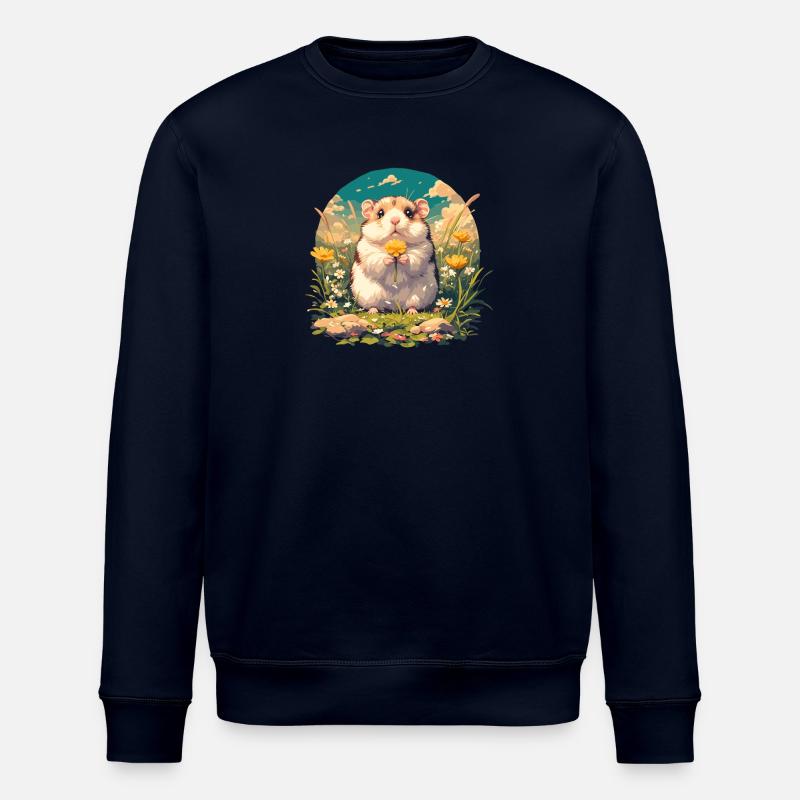 Hamster - Stanley/Stella Unisex Bio-Sweatshirt ROLLER - Navy