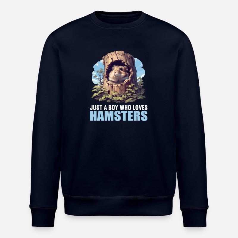 Hamster - Sweat bio ROLLER Stanley/Stella Unisexe - marine