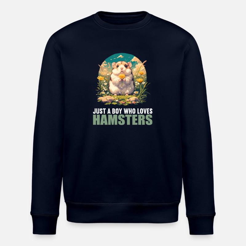 Hamster - Stanley/Stella Unisex Bio-Sweatshirt ROLLER - Navy