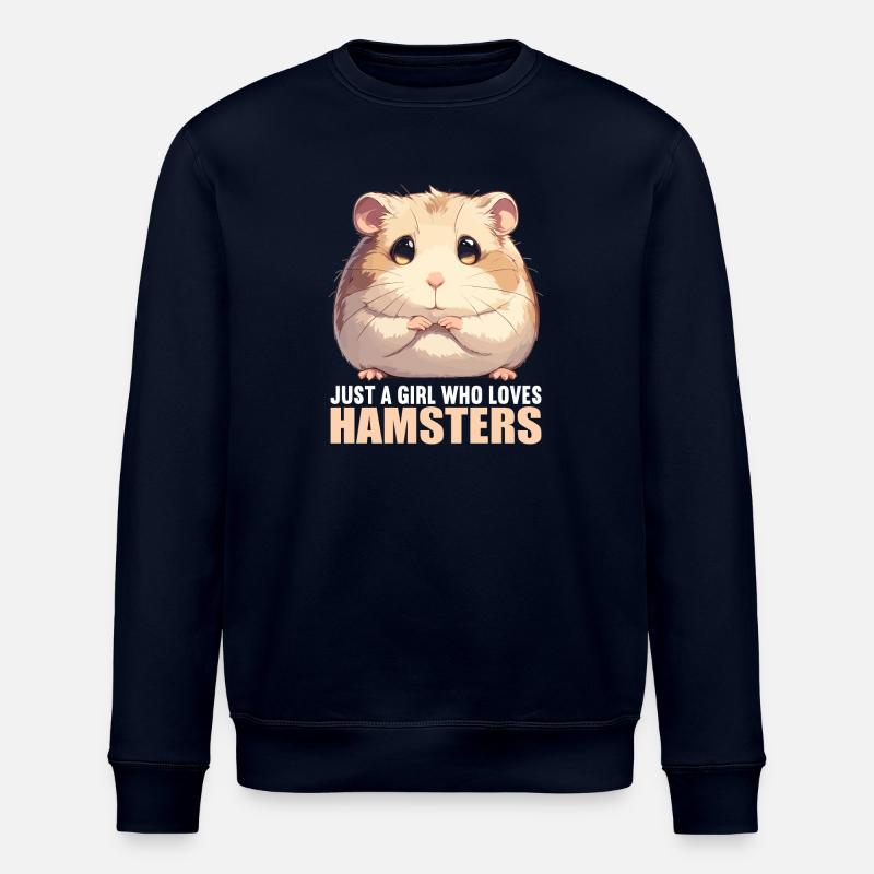 Hamster - Stanley/Stella Unisex Bio-Sweatshirt ROLLER - Navy