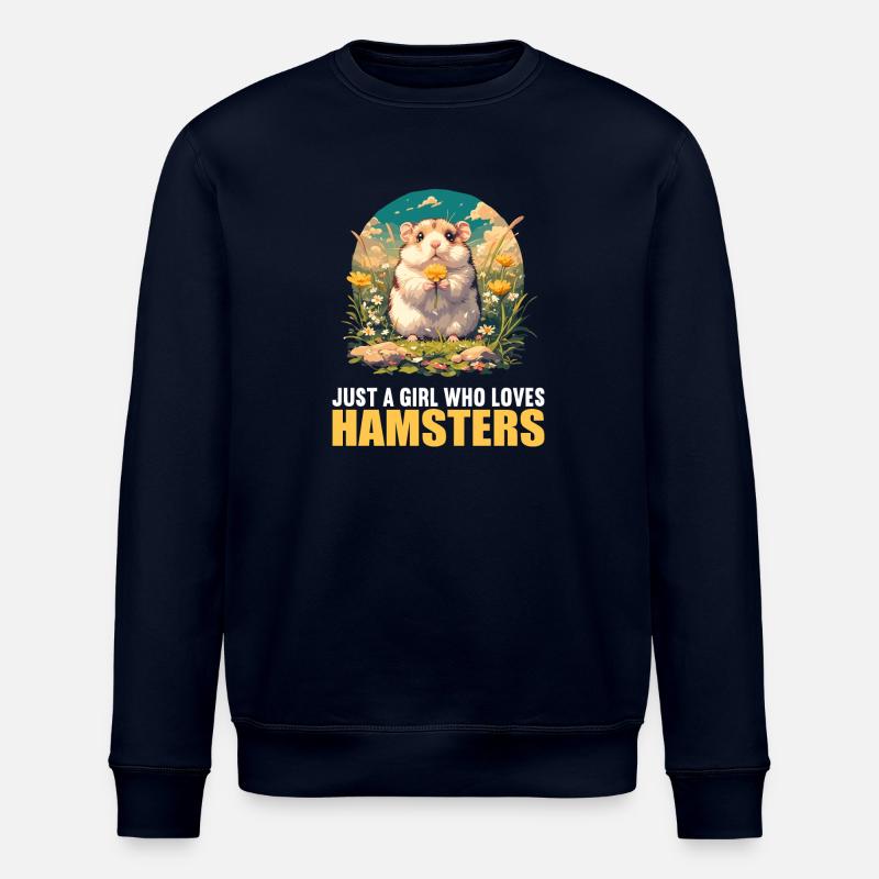Hamster - Stanley/Stella Unisex Bio-Sweatshirt ROLLER - Navy