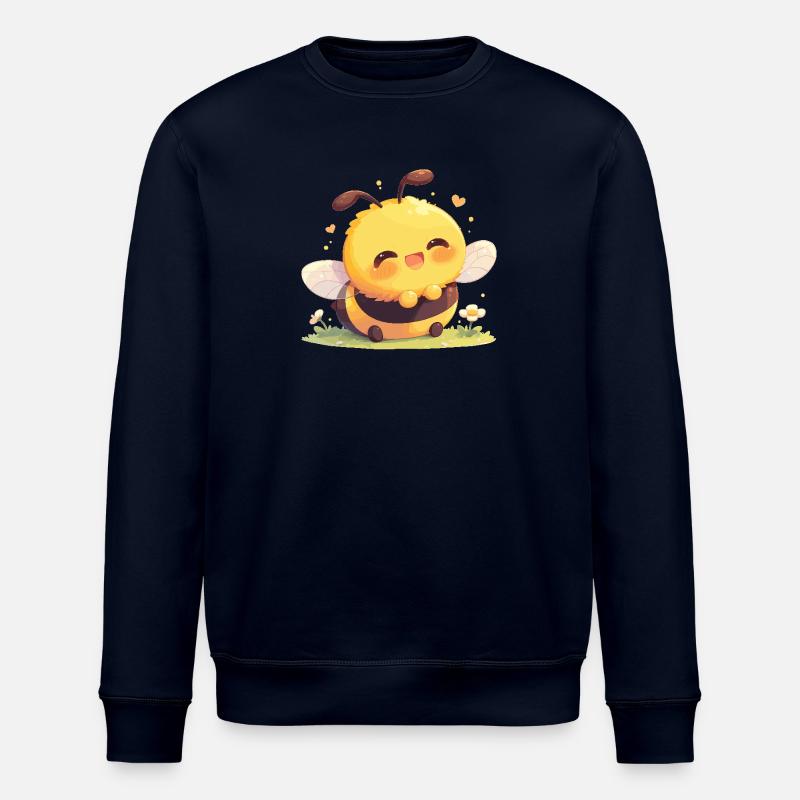 Bienen Biene - Stanley/Stella Unisex Bio-Sweatshirt ROLLER - Navy