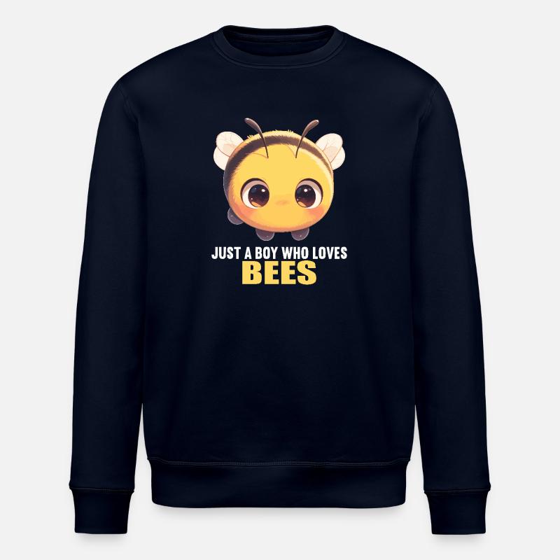 Bienen Biene - Stanley/Stella Unisex Bio-Sweatshirt ROLLER - Navy