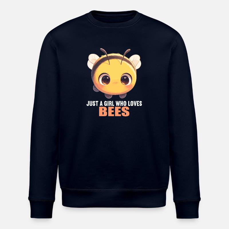 Abeilles Abeille - Sweat bio ROLLER Stanley/Stella Unisexe - marine