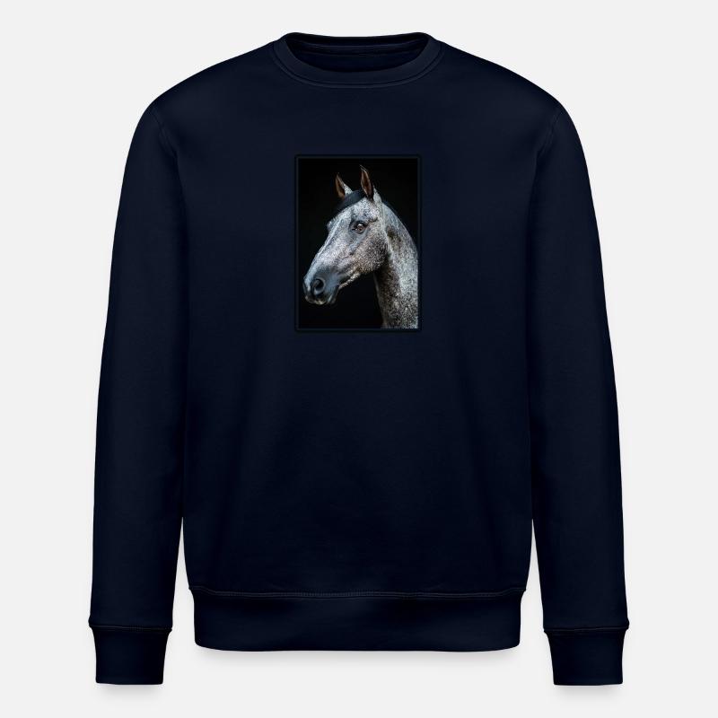 Pferde Pferd - Stanley/Stella Unisex Bio-Sweatshirt ROLLER - Navy