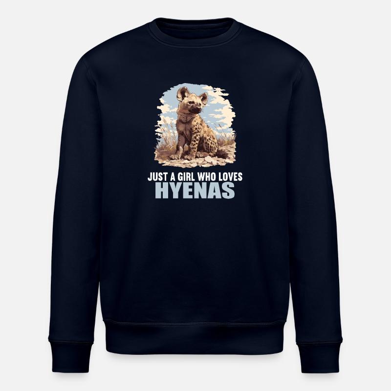Hyänen Hyäne - Stanley/Stella Unisex Bio-Sweatshirt ROLLER - Navy