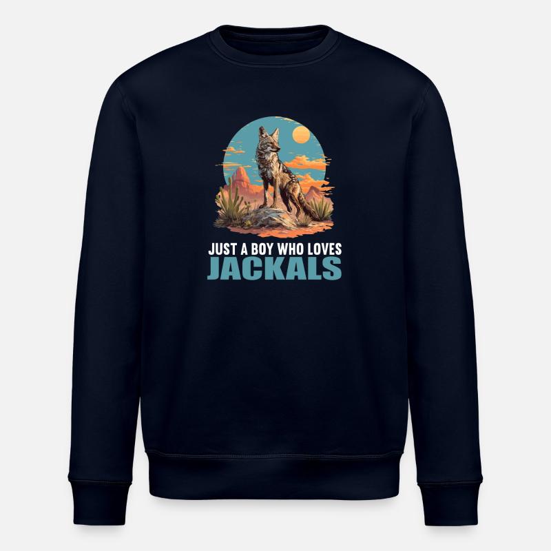 Schakale Schakal - Stanley/Stella Unisex Bio-Sweatshirt ROLLER - Navy