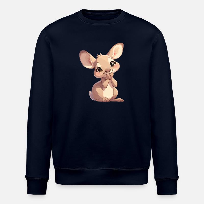 Kangaroos Kangaroo - Stanley/Stella ROLLER Unisex Organic Sweatshirt - navy