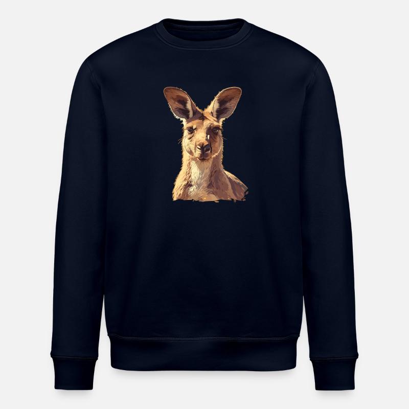 Kangourous Kangourou - Sweat bio ROLLER Stanley/Stella Unisexe - marine