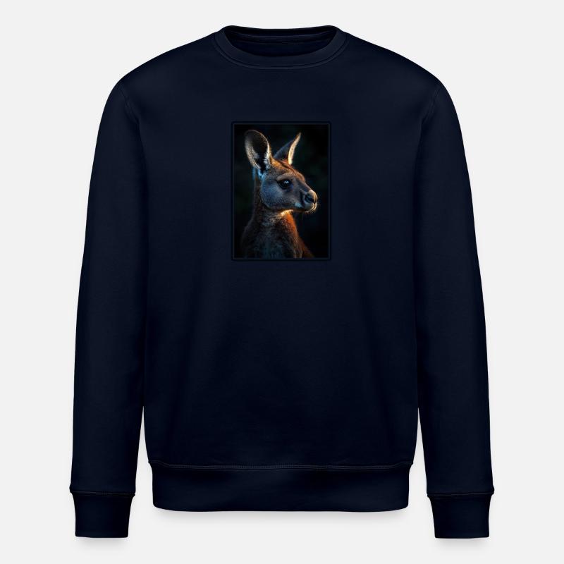 Kängurus Känguru - Stanley/Stella Unisex Bio-Sweatshirt ROLLER - Navy