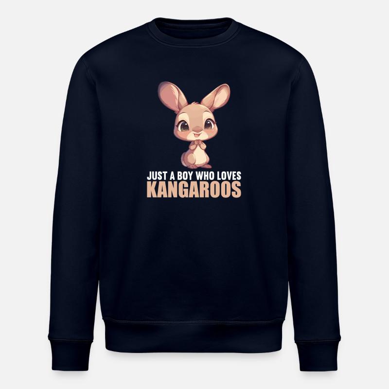 Kängurus Känguru - Stanley/Stella Unisex Bio-Sweatshirt ROLLER - Navy