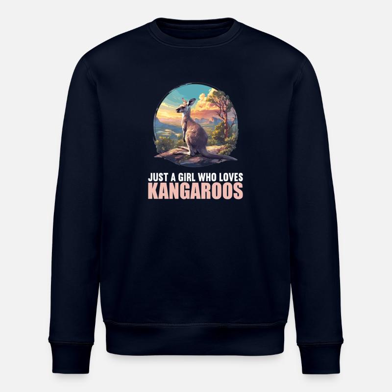 Kangourous Kangourou - Sweat bio ROLLER Stanley/Stella Unisexe - marine