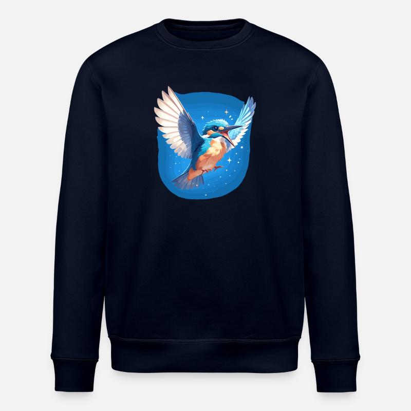 Eisvögel Eisvogel - Stanley/Stella Unisex Bio-Sweatshirt ROLLER - Navy
