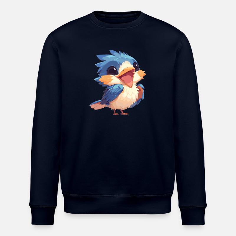 Eisvögel Eisvogel - Stanley/Stella Unisex Bio-Sweatshirt ROLLER - Navy