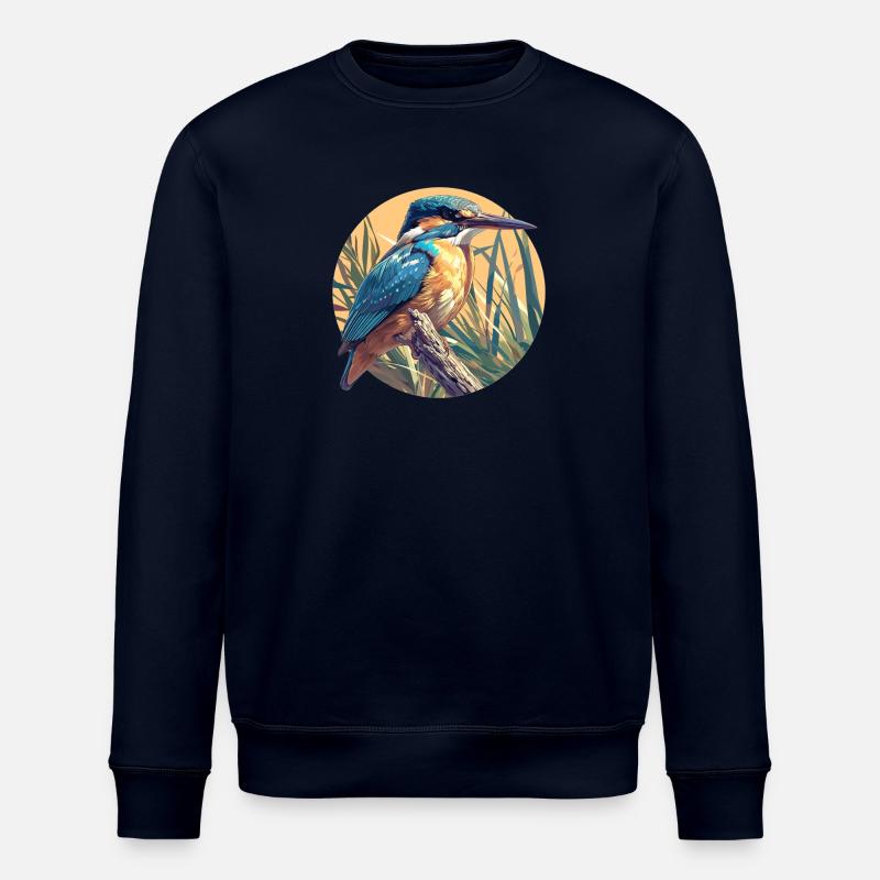 Eisvögel Eisvogel - Stanley/Stella Unisex Bio-Sweatshirt ROLLER - Navy