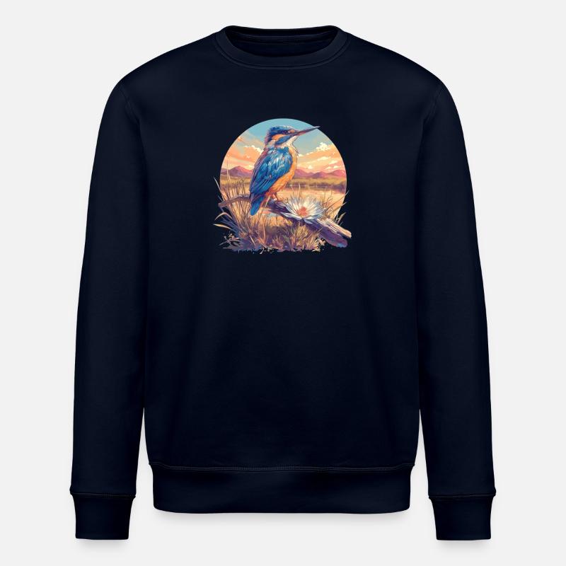 Eisvögel Eisvogel - Stanley/Stella Unisex Bio-Sweatshirt ROLLER - Navy