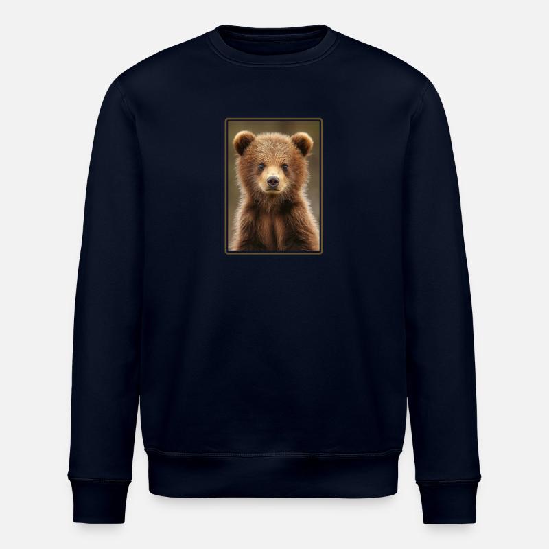 Kodiak Bear Kodiak Bear - Stanley/Stella ROLLER Unisex Organic Sweatshirt - navy
