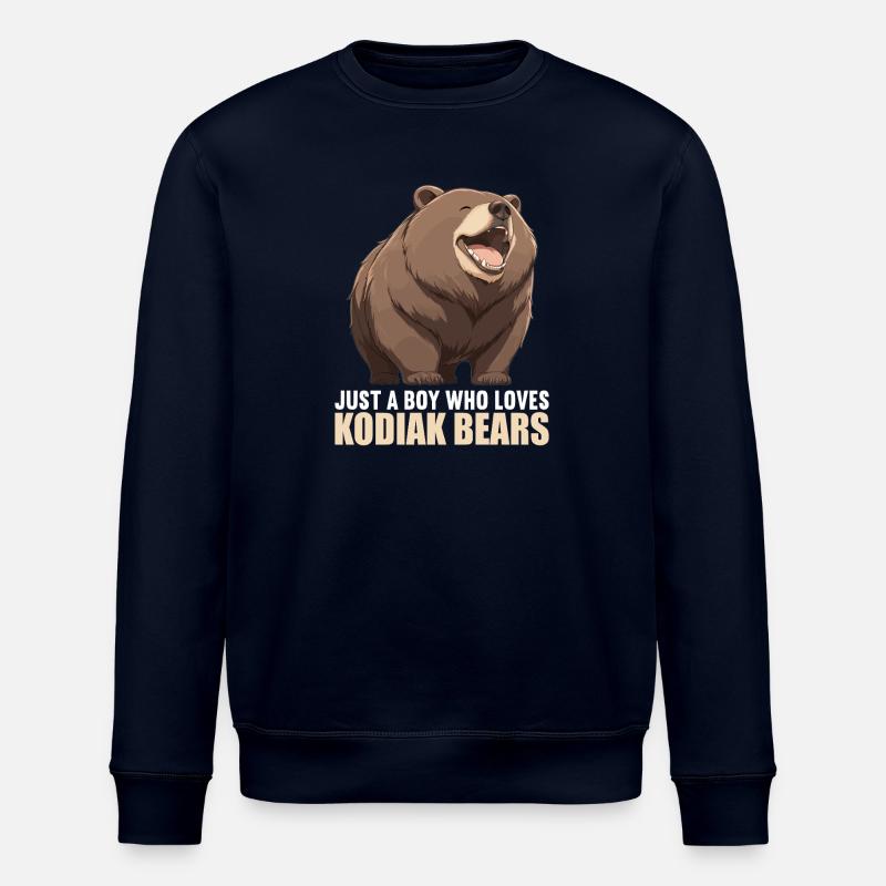 Kodiakbären Kodiakbär - Stanley/Stella Unisex Bio-Sweatshirt ROLLER - Navy