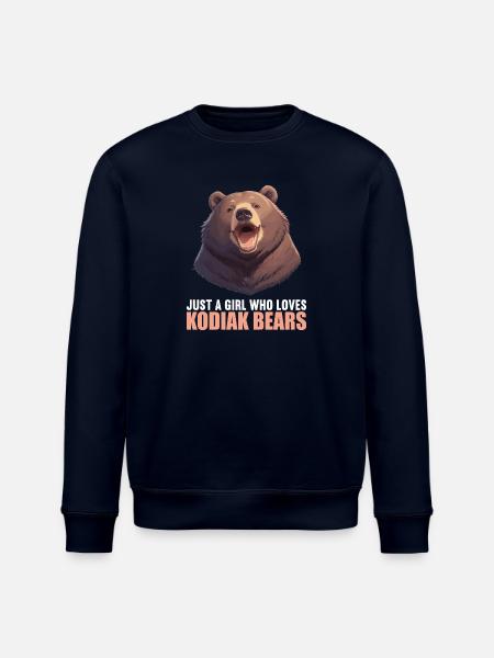 Kodiak Bear Kodiak Bear - Stanley/Stella ROLLER Unisex Organic Sweatshirt - navy