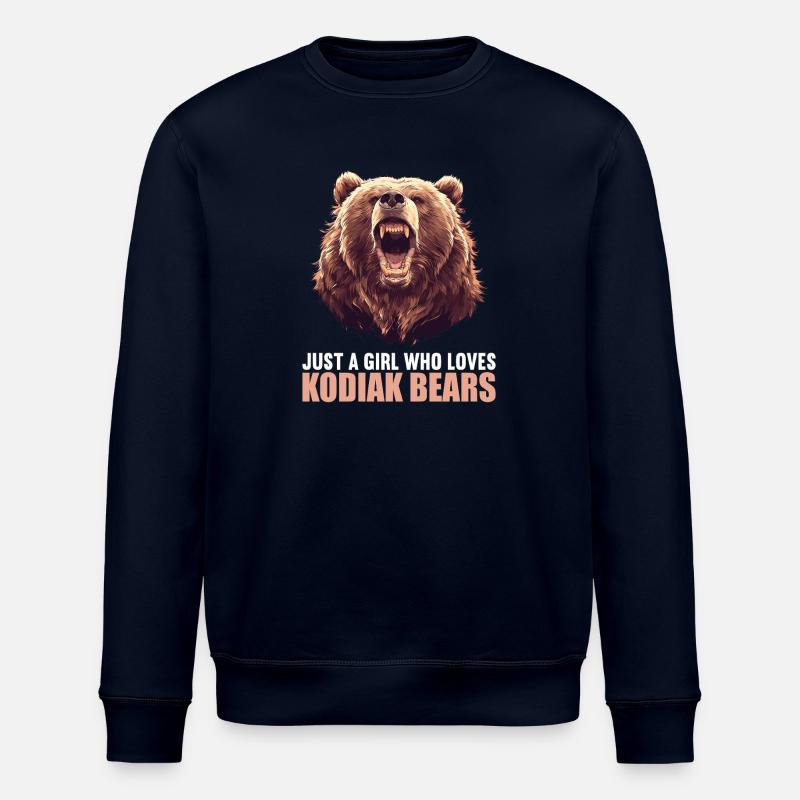 Kodiakbären Kodiakbär - Stanley/Stella Unisex Bio-Sweatshirt ROLLER - Navy