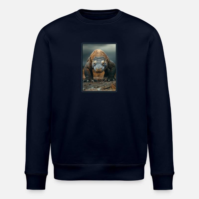 Komodowarane Komodowaran - Stanley/Stella Unisex Bio-Sweatshirt ROLLER - Navy