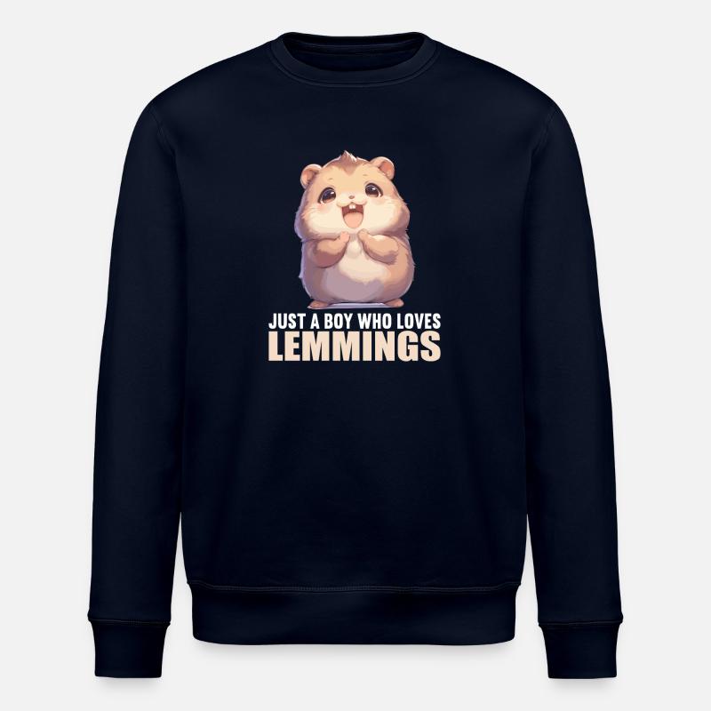Lemminge Lemming - Stanley/Stella Unisex Bio-Sweatshirt ROLLER - Navy