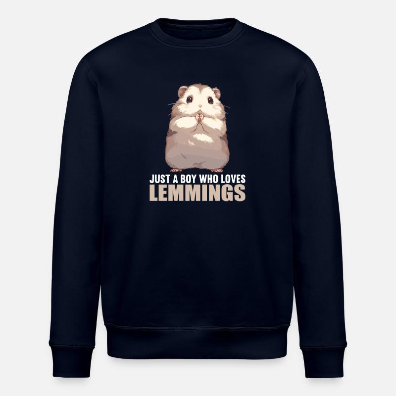 Lemminge Lemming - Stanley/Stella Unisex Bio-Sweatshirt ROLLER - Navy