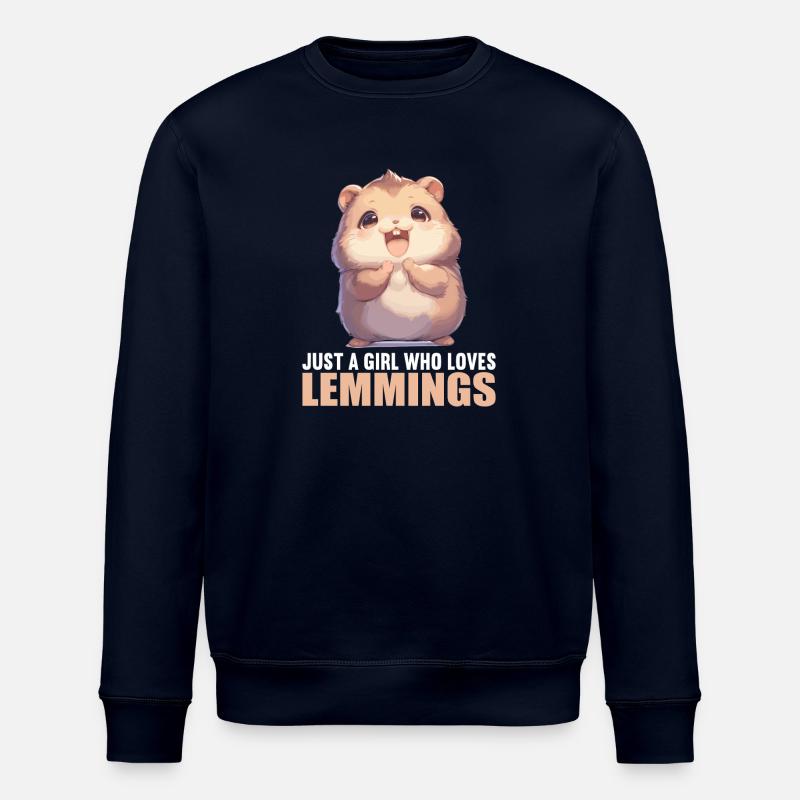 Lemmings Lemming - Sweat bio ROLLER Stanley/Stella Unisexe - marine