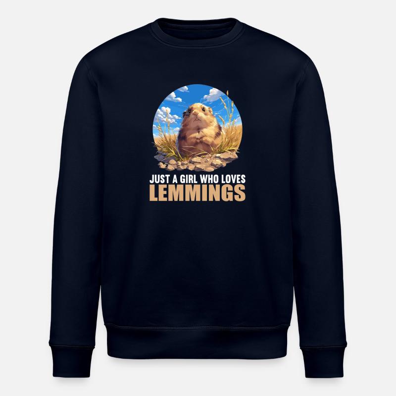 Lemmings Lemming - Sweat bio ROLLER Stanley/Stella Unisexe - marine