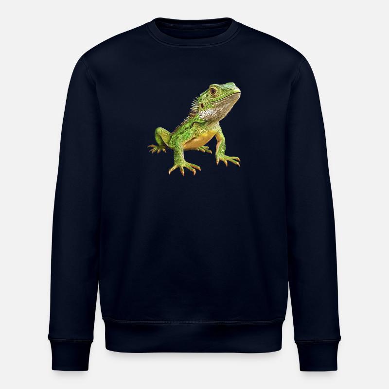 Eidechsen Eidechse - Stanley/Stella Unisex Bio-Sweatshirt ROLLER - Navy
