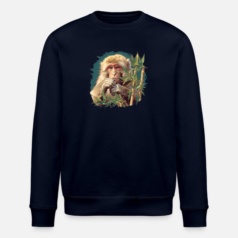 Macaque Macaque - Sweat bio ROLLER Stanley/Stella Unisexe - marine