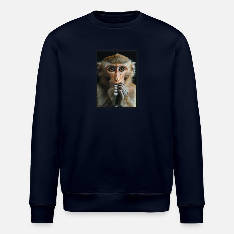 Makaken Makake - Stanley/Stella Unisex Bio-Sweatshirt ROLLER - Navy