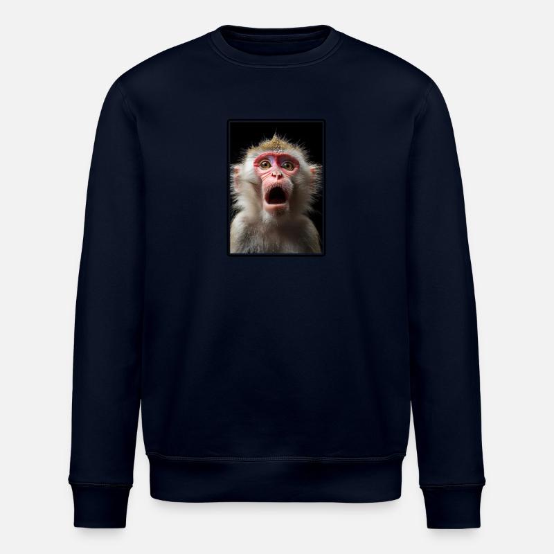 Macaque Macaque - Sweat bio ROLLER Stanley/Stella Unisexe - marine