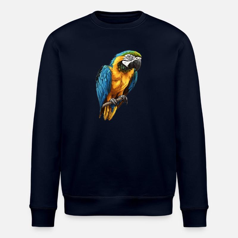 Macaw's Era - Stanley/Stella ROLLER Unisex Organic Sweatshirt - navy