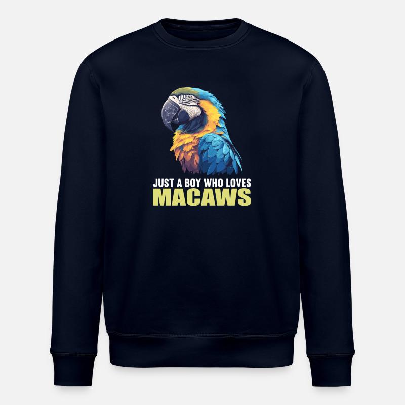 Macaw's Era - Stanley/Stella ROLLER Unisex Organic Sweatshirt - navy