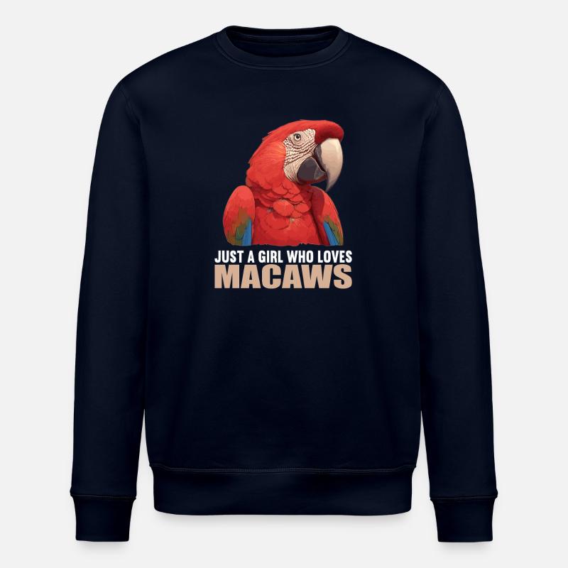 Macaw's Era - Stanley/Stella ROLLER Unisex Organic Sweatshirt - navy