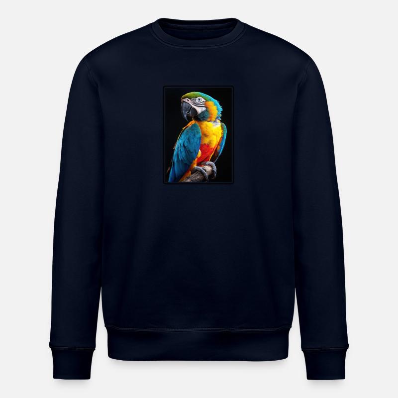 Macaw's Era - Stanley/Stella ROLLER Unisex Organic Sweatshirt - navy