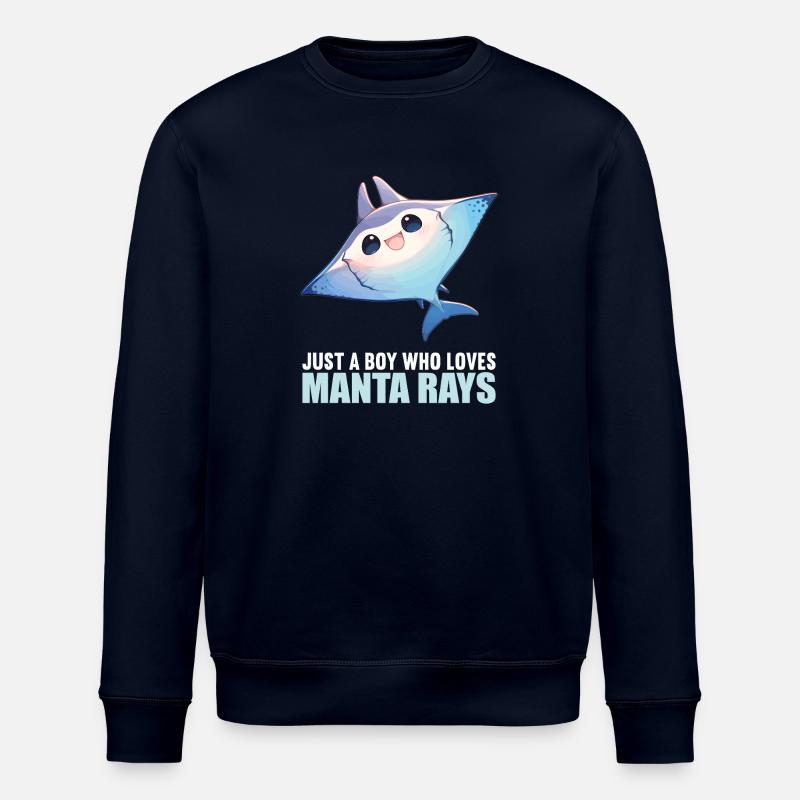Manta Rays Manta Rays - Stanley/Stella ROLLER Unisex Organic Sweatshirt - navy