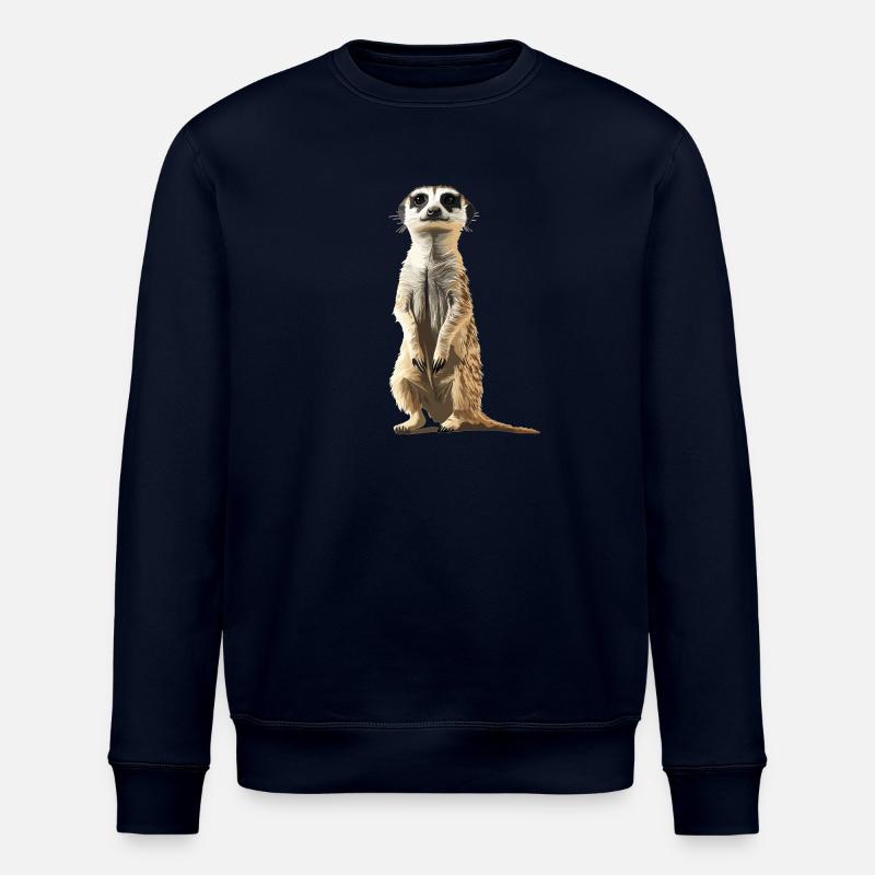 Meerkat Erdmännchen - Sweat bio ROLLER Stanley/Stella Unisexe - marine