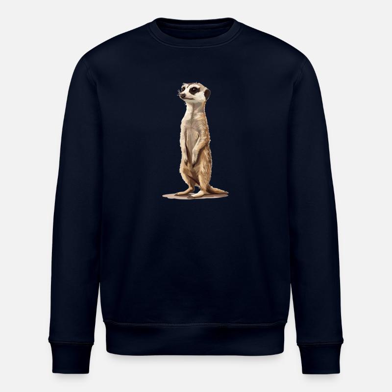 Meerkat Erdmännchen - Sweat bio ROLLER Stanley/Stella Unisexe - marine