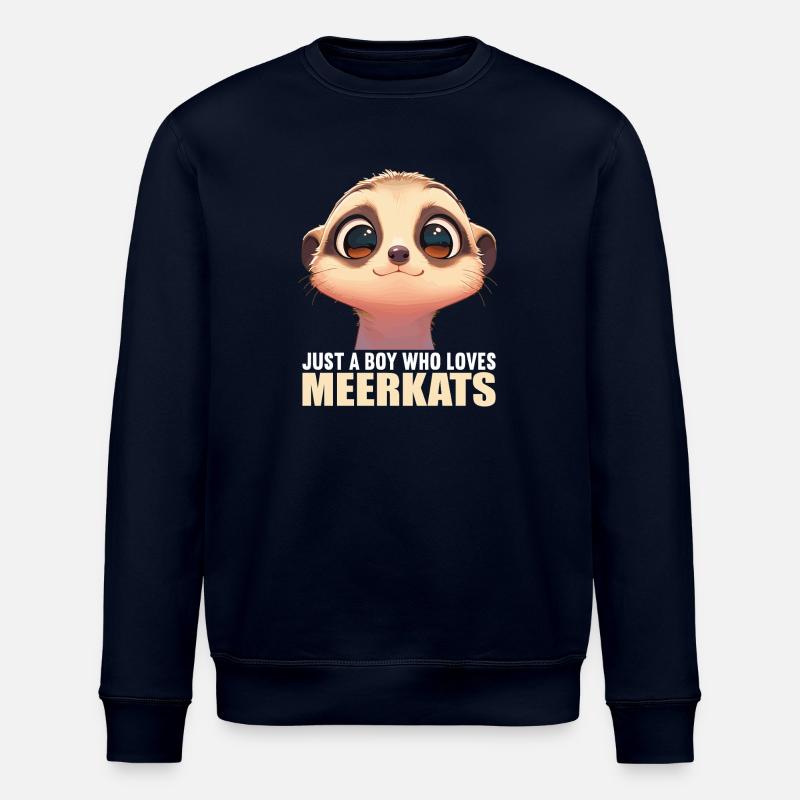 Meerkat Erdmännchen - Sweat bio ROLLER Stanley/Stella Unisexe - marine