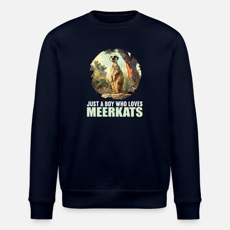 Meerkat Erdmännchen - Sweat bio ROLLER Stanley/Stella Unisexe - marine