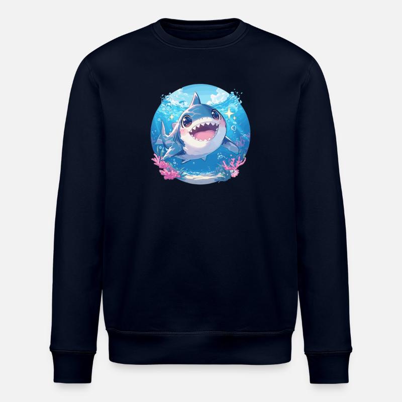 Megalodons Megalodon - Stanley/Stella Unisex Bio-Sweatshirt ROLLER - Navy