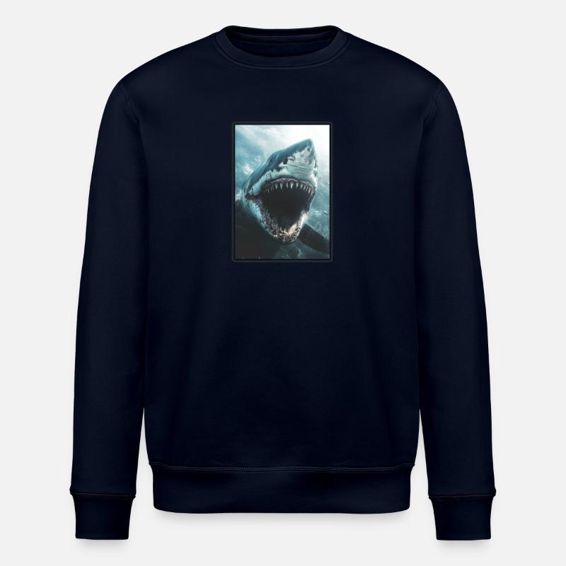 Mégalodons Megalodon - Sweat bio ROLLER Stanley/Stella Unisexe - marine
