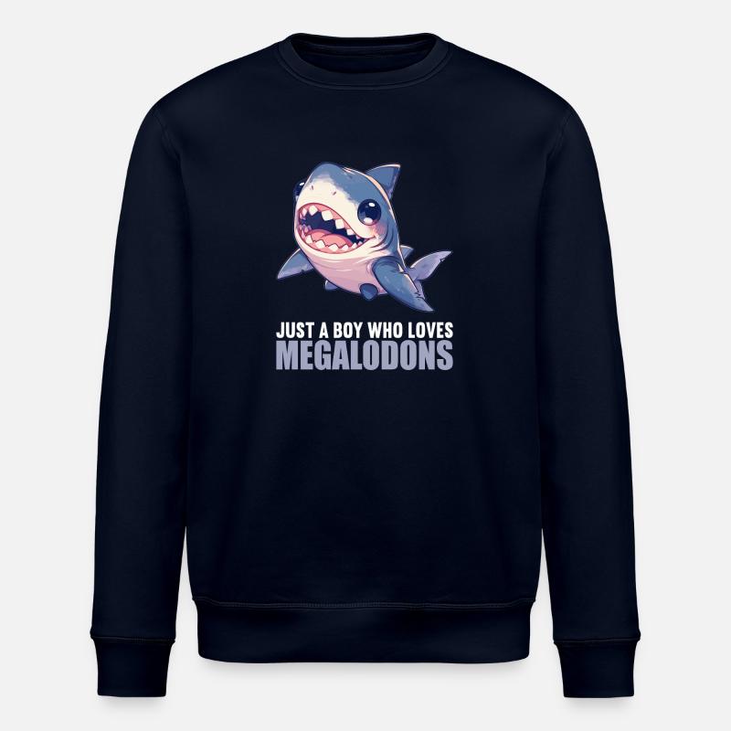 Mégalodons Megalodon - Sweat bio ROLLER Stanley/Stella Unisexe - marine