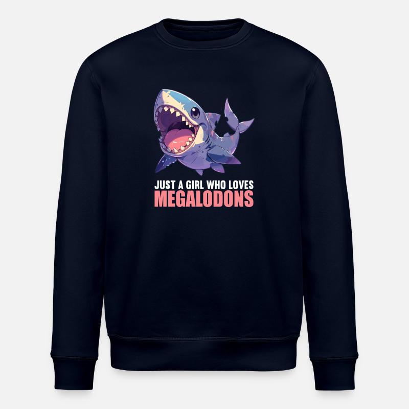 Mégalodons Megalodon - Sweat bio ROLLER Stanley/Stella Unisexe - marine