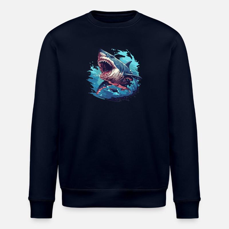 Requins Requin - Sweat bio ROLLER Stanley/Stella Unisexe - marine