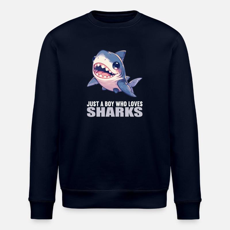 Requins Requin - Sweat bio ROLLER Stanley/Stella Unisexe - marine