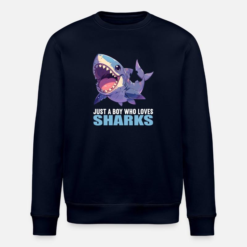 Haie Hai - Stanley/Stella Unisex Bio-Sweatshirt ROLLER - Navy